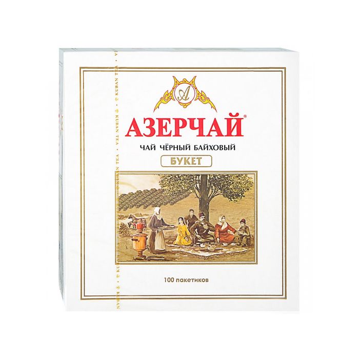 Азерчай Черный Байховый (100 пакетиков) undefined