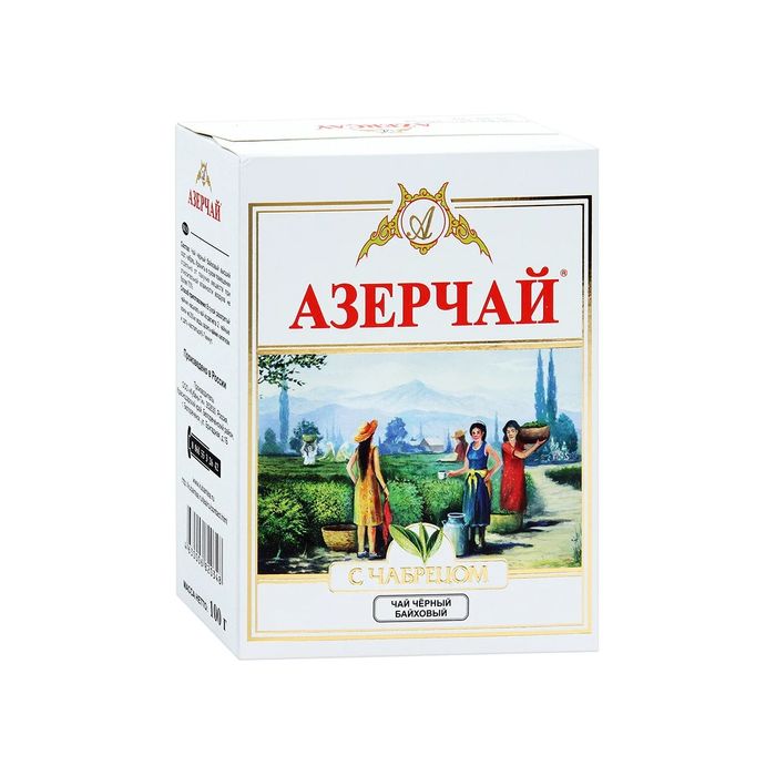 Азерчай Черный Байховый с Чабрецом (100 пакетиков) undefined