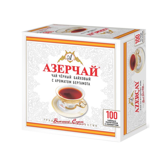 Азерчай Черный с Ароматом Бергамота (25 пакетиков) undefined